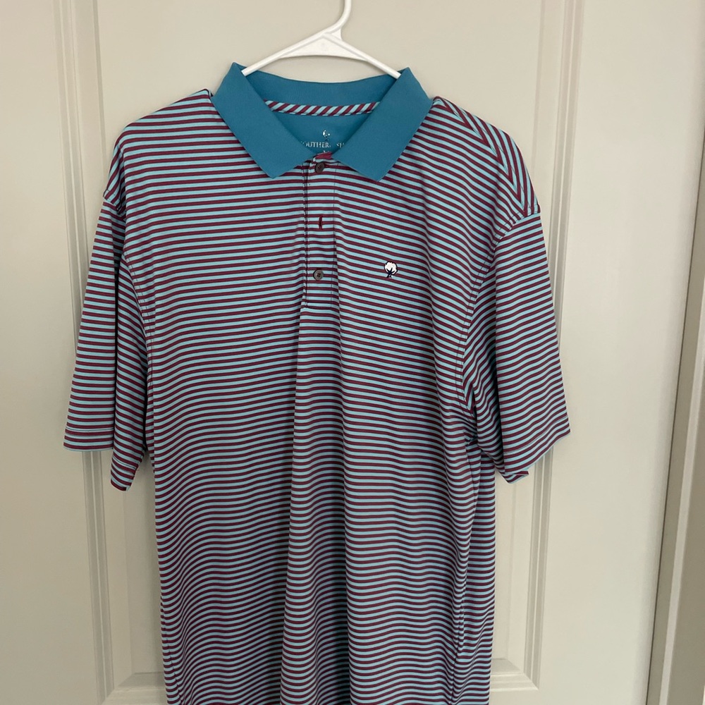 Southern Shirt Blue/Teal Polo